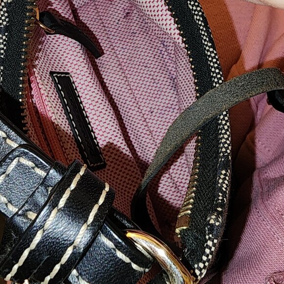 Vtg Dooney & Bourke Bitsy | Heritage y2K Classic Logo | Structured Mini Purse - Picture 16 of 16